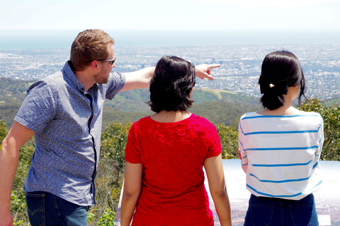 Adelaide Hills, Hahndorf &amp; Mount Lofty from Adelaide