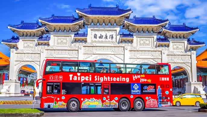 taipei 24 or 48hour hoponhopoff bus ticket