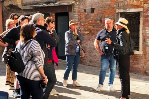 Venice Walking Tour i Gondola Ride ComboFrancuska wycieczka