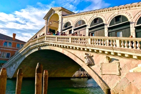 Visite de Venise à pied et balade en gondoleVisite en espagnol