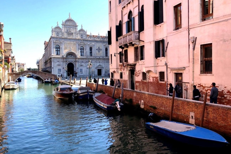 Venedig: Kombiticket Sightseeing-Rundgang & GondelfahrtTour auf Englisch