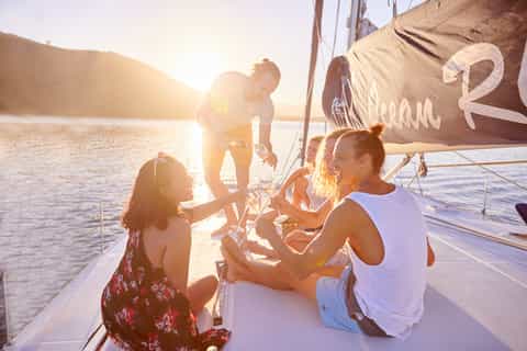 knysna cruzeiro de luxo ao pôr do sol de 25 horas