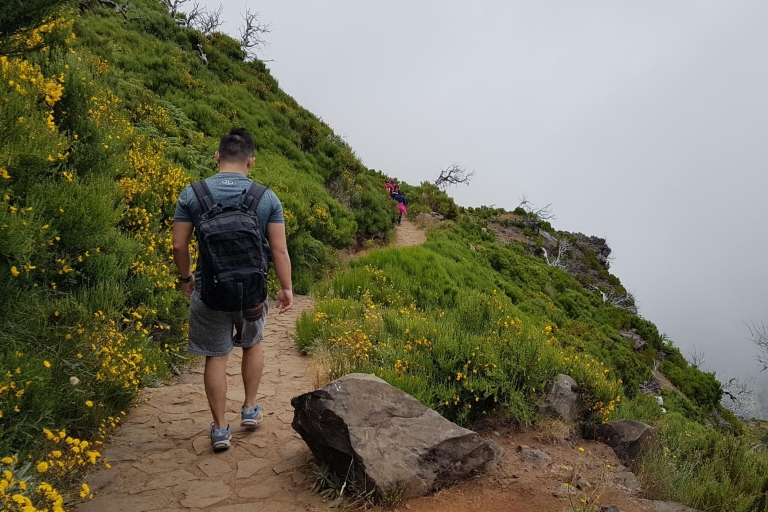 Madère : Randonnée guidée privée de Pico Areeiro à Pico Ruivo PR1Circuit avec ramassage à Funchal