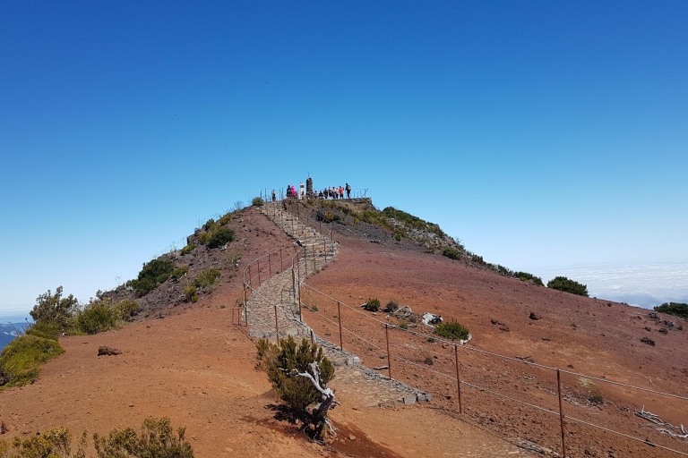 Madère : Randonnée guidée privée de Pico Areeiro à Pico Ruivo PR1Circuit avec prise en charge du Nord-Ouest de Madère