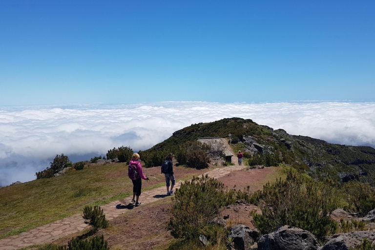 Madère : Randonnée guidée privée de Pico Areeiro à Pico Ruivo PR1Circuit avec prise en charge de Madère Nord/Sud Est