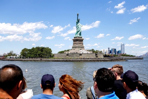 New York : Ellis Island et statue de la LibertéVisite en anglais