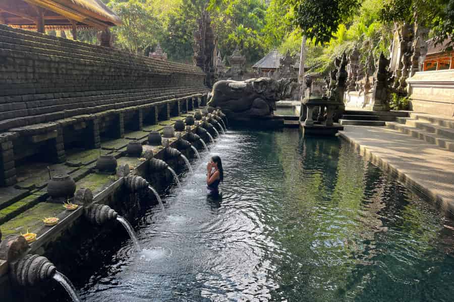 Ubud: Tour: Kintamani, Tirta-Empul-Tempel, Wasserfall & Alas Harum. Foto: GetYourGuide