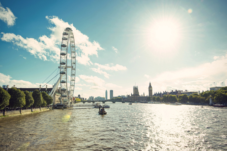 Londra: crociera sul Tamigi e biglietto London Eye opzionaleCrociera fluviale London Eye