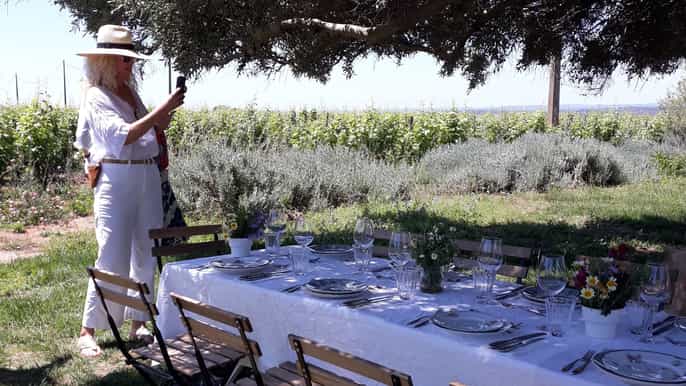 algarve wine experience at a private estate