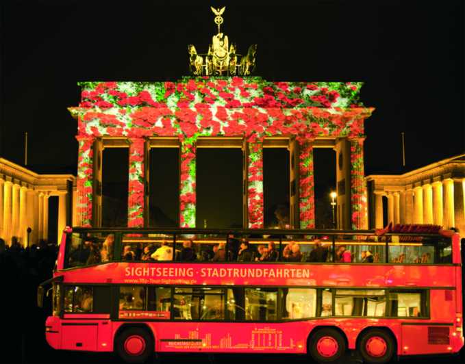 Берлин: Фестиваль огней – экскурсия на автобусе и корабле XL