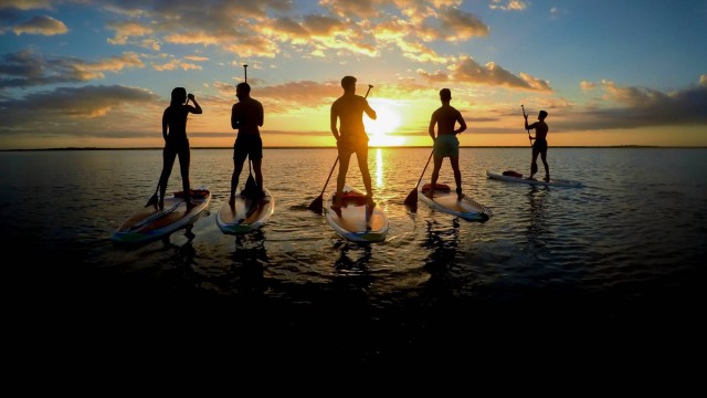 Visit Bacalar Sunrise Stand Up Paddle Tour in Bacalar