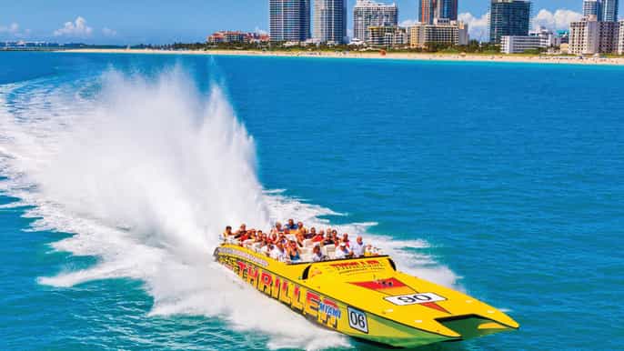 miami 45minute sightseeing speedboat tour