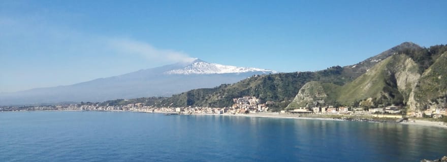 Visite de Giardini Naxos, Taormina et Castelmola
