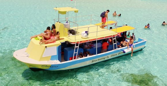 Cozumel: VIP Glass-Bottom Boat & 3-Reef Snorkeling Tour