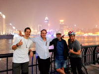 Shanghai Charming Night Petit Groupe Bike Tour - Hizvo