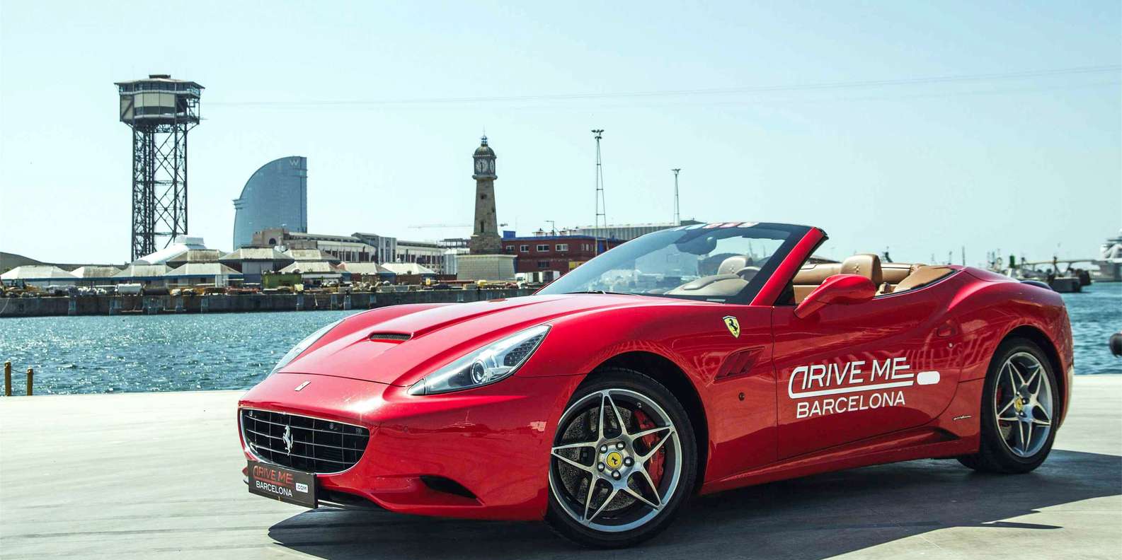 Barcelona Ferrari Driving Und Jet Ski Experience Getyourguide
