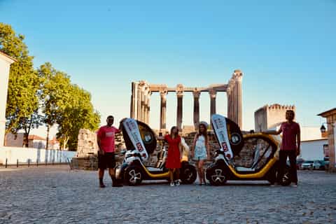 Evora: 4-Hour Self-Guided Electric Car Historic Tour w/ GPS