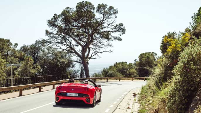 barcelona ferrari driving and sailing experience