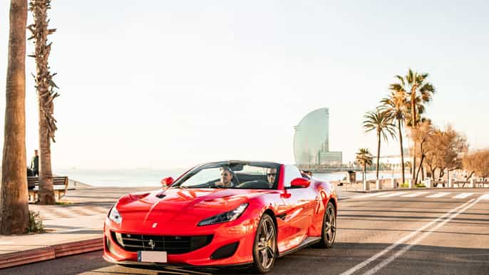 ferrari køreoplevelse i barceloneta