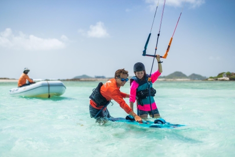 Isla Yerba: curso de kite surf para principiantes