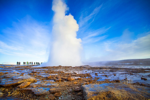 Reykjavik: Tour privé du Cercle d'or et de la côte sud