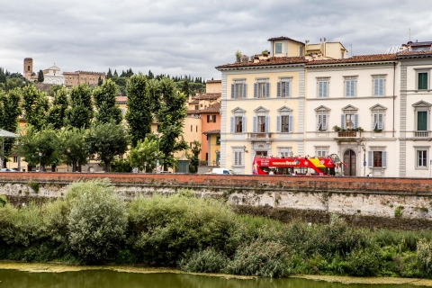 Visita guiada a la Galería de los Uffizi y billete para el recorrido en autobús con paradas libresEntrada a la Galería de los Uffizi y autobús con paradas libres las 24 horas