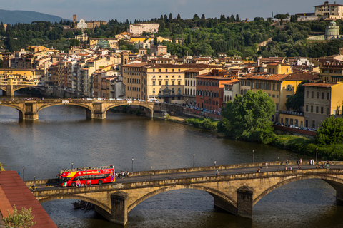 Firenze: Tour in autobus Hop-on Hop-off: biglietto da 24, 48 o 72 oreBiglietto da 24 ore