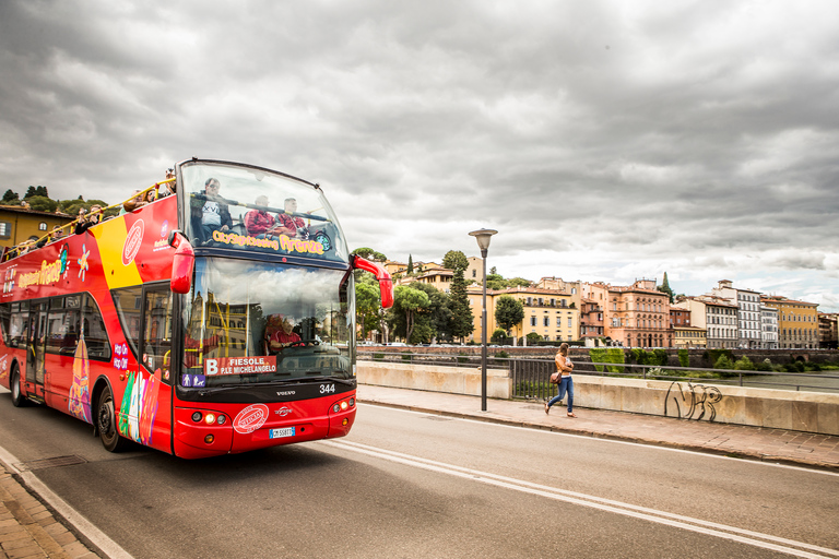 Firenze: Tour in autobus Hop-on Hop-off: biglietto da 24, 48 o 72 oreBiglietto da 24 ore