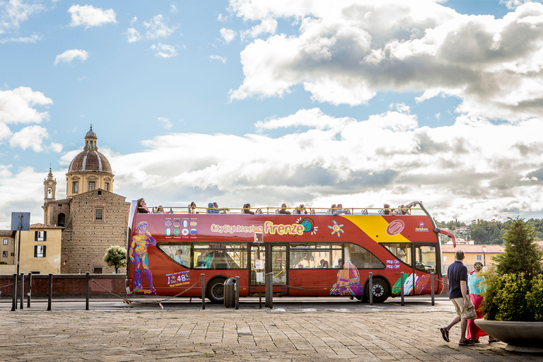 Florença: Tour de ônibus hop-on hop-off: ingresso de 24, 48 ou 72 horasBilhete de 48 Horas