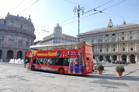 Genoa: Hop-on Hop-off Tour Ticket
