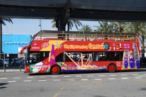 Genoa: Hop-on Hop-off Tour Ticket