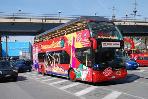 Genoa: Hop-on Hop-off Tour Ticket