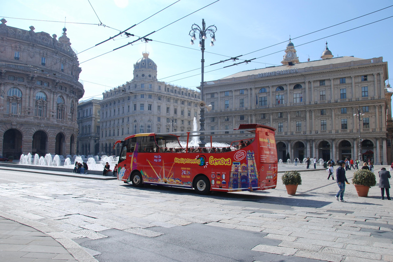 Genoa: Hop-on Hop-off Tour Ticket 24-Hour Ticket