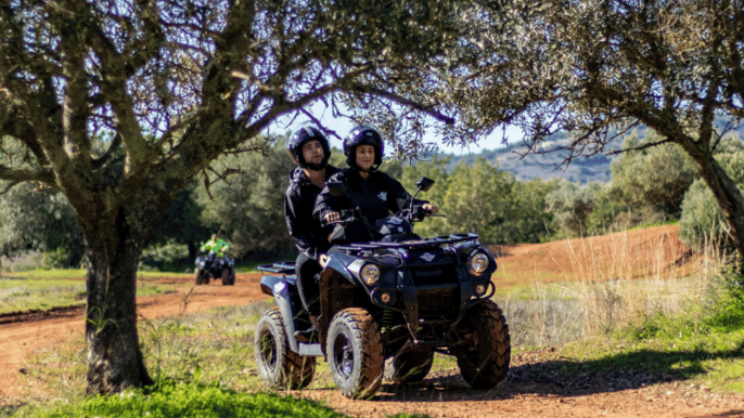 de albufeira passeio de quadriciclo offroad de meio dia
