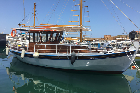 Chania: Boat Cruise to Agioi Theodoroi and Lazaretta Island