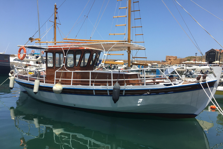 Chania: Boat Cruise to Agioi Theodoroi and Lazaretta Island
