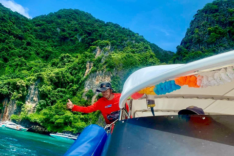 Krabi: Phi Phi Day Tour for First-Time Visitors + Pickup