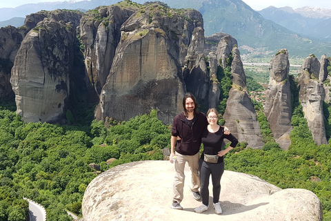 From Athens: Meteora Caves &amp; Monasteries Day Trip by Train