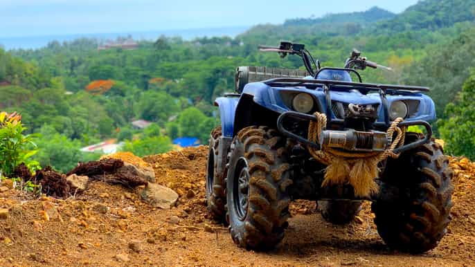 koh chang atv jungle adventure with optional waterfall trek