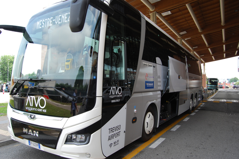 Transfert en bus entre le Lido di Jesolo et VeniseTransfert direct du Lido di Jesolo à Venise