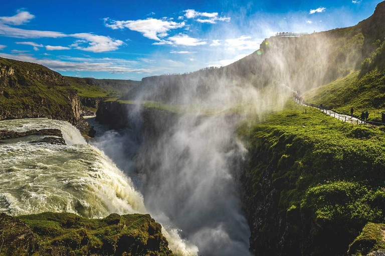 De Reykjavik: équitation d'une journée et tour du cercle d'orRandonnée à cheval et journée autour du cercle d'or - ramassage inclus