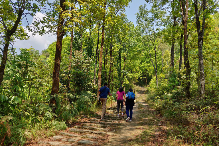 Van Kathmandu: 3-daagse trektocht naar Nagarkot via Chisapani