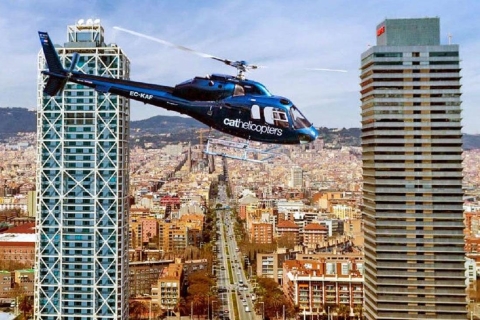 Barcelona: conducción de Ferrari y experiencia en helicópteroTour de 20 minutos