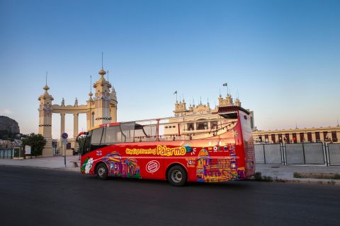 Palermo: 24-godzinny bilet na wycieczkę autobusową wskakuj/wyskakuj