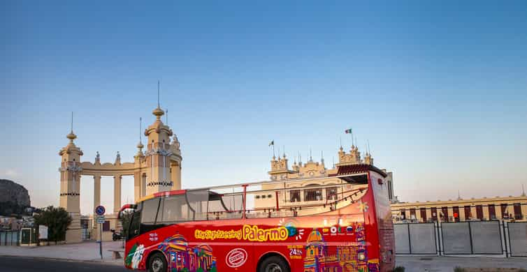 Palermo: Tour in autobus Hop-on Hop-off 24 ore biglietto