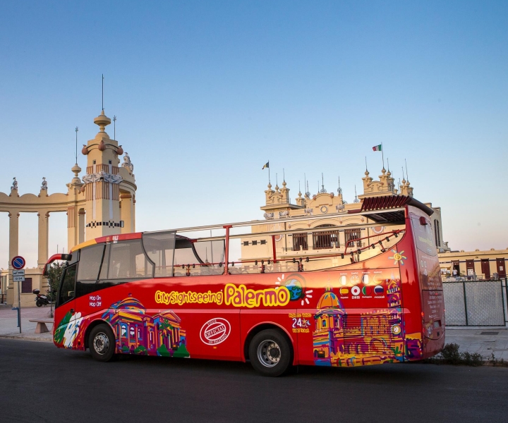 Palermo: 24-Stunden-Ticket für die Hop-On/Hop-Off-Bustour