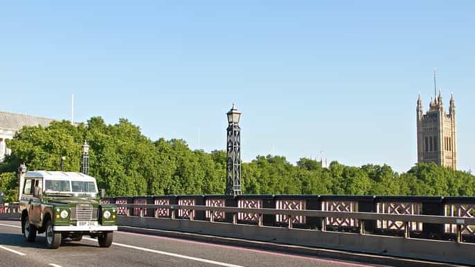 london private city tour in a classic british car