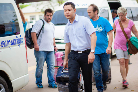 Lotnisko Trat: Wspólne transfery do/z Koh Chang z promemGrupowy transport w 1 stronę z Ko Chang na lotnisko TDX