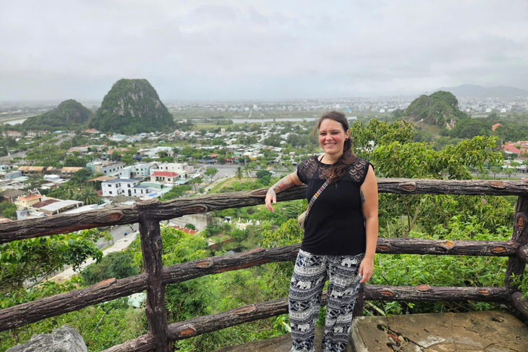 Da Nang Marmeren Berg, Drakenbrug, Strand Motorbike Tour