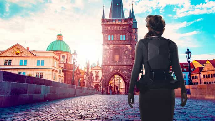 prague walking tour virtual reality experience